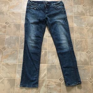 Silver Aiko Jeans